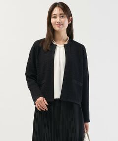 L size ONWARD(大きいサイズ) / エルサイズオンワード ニット・セーター | ジャガード ニット ジャケット