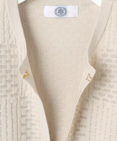 L size ONWARD(大きいサイズ) / エルサイズオンワード ニット・セーター | ジャガード ニット ジャケット | 詳細9