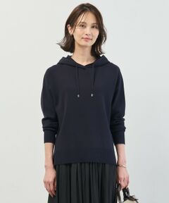 L size ONWARD(大きいサイズ) / エルサイズオンワード パーカー | Smooth ニット パーカー