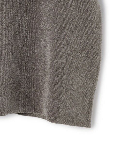 L size ONWARD(大きいサイズ) / エルサイズオンワード パーカー | 【SLOW/一部店舗限定】ベロア風ニット パーカー | 詳細10