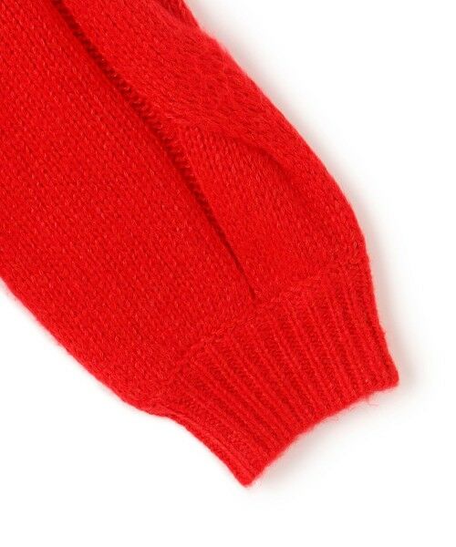 L size ONWARD(大きいサイズ) / エルサイズオンワード ニット・セーター | 【SLOW/一部店舗限定】ケーブル 袖デザイン ニット | 詳細6