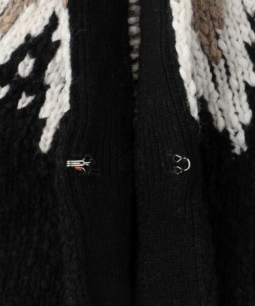 L size ONWARD(大きいサイズ) / エルサイズオンワード ニット・セーター | 【SLOW/一部店舗限定】ジャカード カーディガン | 詳細9