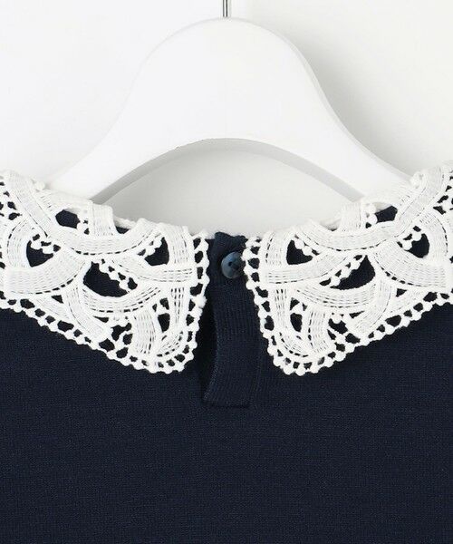 L size ONWARD(大きいサイズ) / エルサイズオンワード ニット・セーター | レース襟 ニット | 詳細14