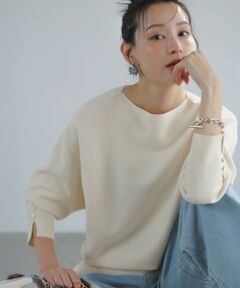 L size ONWARD(大きいサイズ) / エルサイズオンワード ニット・セーター | CICA加工 ビューティドルマン ニット