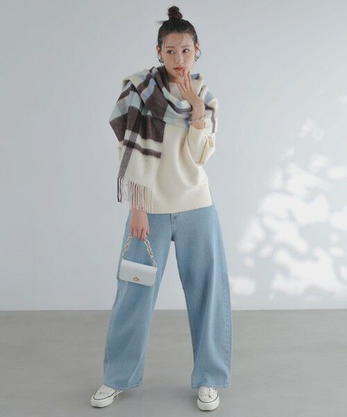 L size ONWARD(大きいサイズ) / エルサイズオンワード ニット・セーター | CICA加工 ビューティドルマン ニット | 詳細1