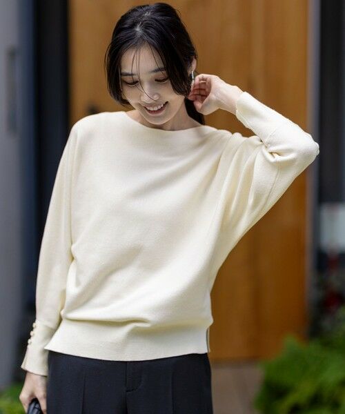 L size ONWARD(大きいサイズ) / エルサイズオンワード ニット・セーター | CICA加工 ビューティドルマン ニット | 詳細2