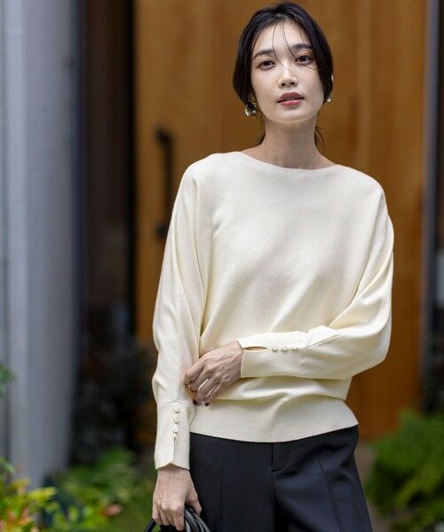 L size ONWARD(大きいサイズ) / エルサイズオンワード ニット・セーター | CICA加工 ビューティドルマン ニット | 詳細1