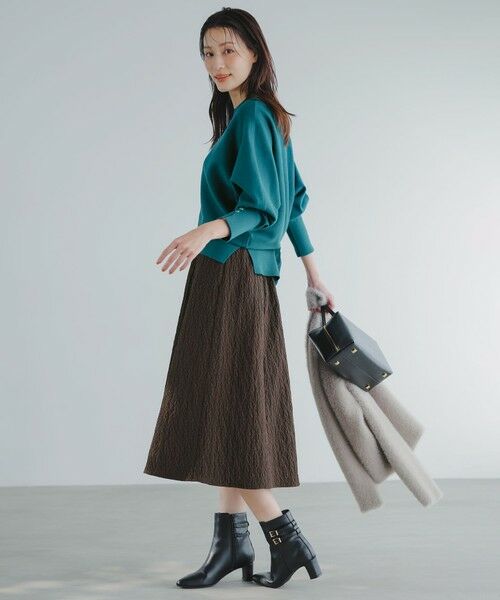 L size ONWARD(大きいサイズ) / エルサイズオンワード ニット・セーター | CICA加工 ビューティドルマン ニット | 詳細14