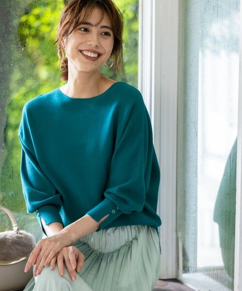 L size ONWARD(大きいサイズ) / エルサイズオンワード ニット・セーター | CICA加工 ビューティドルマン ニット | 詳細15