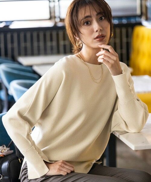 L size ONWARD(大きいサイズ) / エルサイズオンワード ニット・セーター | CICA加工 ビューティドルマン ニット | 詳細19