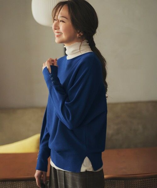 L size ONWARD(大きいサイズ) / エルサイズオンワード ニット・セーター | CICA加工 ビューティドルマン ニット | 詳細24