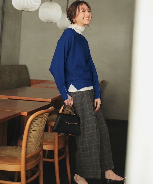 L size ONWARD(大きいサイズ) / エルサイズオンワード ニット・セーター | CICA加工 ビューティドルマン ニット | 詳細25