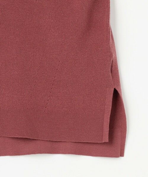 L size ONWARD(大きいサイズ) / エルサイズオンワード ニット・セーター | CICA加工 ビューティ畔ボトルネック ニット | 詳細16