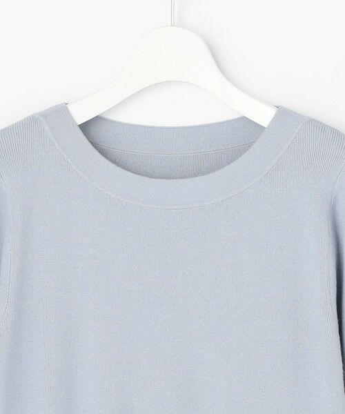 L size ONWARD(大きいサイズ) / エルサイズオンワード ニット・セーター | ペプラムフェザー ニット | 詳細12