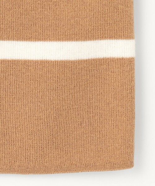 L size ONWARD(大きいサイズ) / エルサイズオンワード ニット・セーター | コットンウールハイゲージボーダー ニット | 詳細8