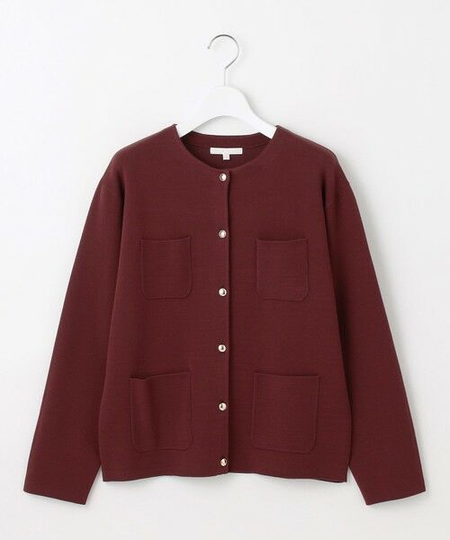 L size ONWARD(大きいサイズ) / エルサイズオンワード カーディガン・ボレロ | レーヨンストレッチ カーディガン | 詳細7