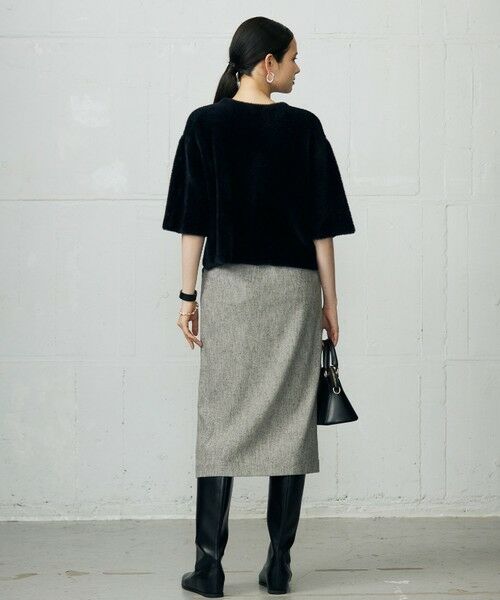 L size ONWARD(大きいサイズ) / エルサイズオンワード ニット・セーター | 【カタログ掲載】シェニールボンディング ニット | 詳細12