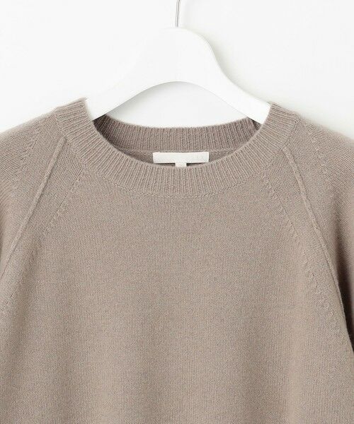 L size ONWARD(大きいサイズ) / エルサイズオンワード ニット・セーター | ウールカシミヤブレンドラグランスリーブ ニット | 詳細13