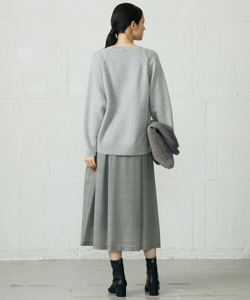 L size ONWARD(大きいサイズ) / エルサイズオンワード ニット・セーター | 【カタログ掲載】ウールカシミヤブレンドスパンコールラグランスリーブ ニット | 詳細7