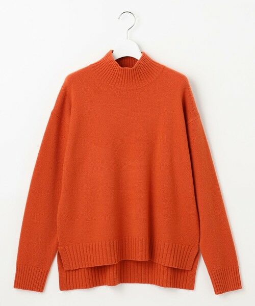 L size ONWARD(大きいサイズ) / エルサイズオンワード ニット・セーター | ウールカシミヤブレンドハイネック ニット | 詳細3