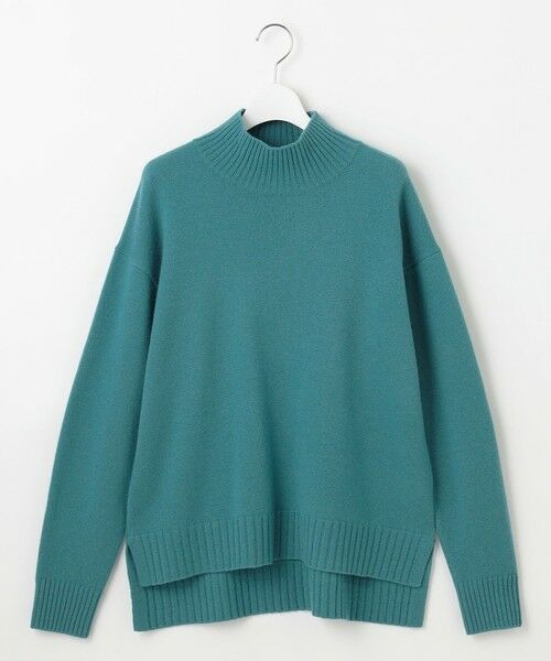 L size ONWARD(大きいサイズ) / エルサイズオンワード ニット・セーター | ウールカシミヤブレンドハイネック ニット | 詳細10