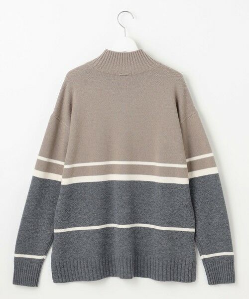 L size ONWARD(大きいサイズ) / エルサイズオンワード ニット・セーター | ウールカシミヤブレンドハイネック ニット | 詳細18
