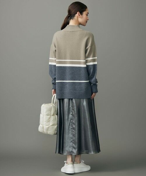 L size ONWARD(大きいサイズ) / エルサイズオンワード ニット・セーター | ウールカシミヤブレンドハイネック ニット | 詳細13