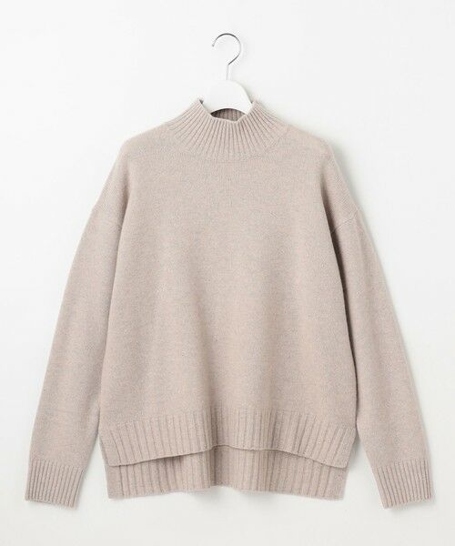 L size ONWARD(大きいサイズ) / エルサイズオンワード ニット・セーター | ウールカシミヤブレンドスパンコールハイネック ニット | 詳細7