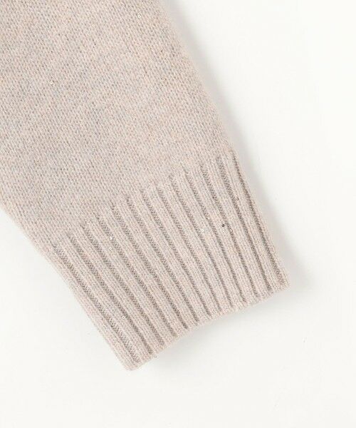 L size ONWARD(大きいサイズ) / エルサイズオンワード ニット・セーター | ウールカシミヤブレンドスパンコールハイネック ニット | 詳細9