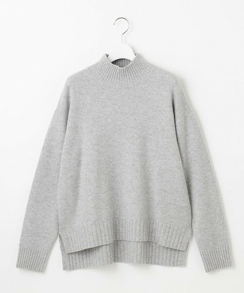 L size ONWARD(大きいサイズ) / エルサイズオンワード ニット・セーター | ウールカシミヤブレンドスパンコールハイネック ニット | 詳細16