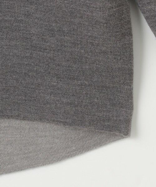 L size ONWARD(大きいサイズ) / エルサイズオンワード ニット・セーター | 【セットアップ対応】ウールミラノボトルネック ニット | 詳細11