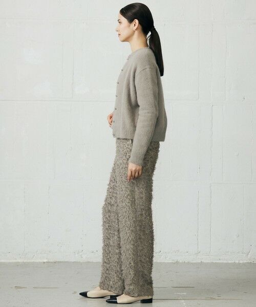 L size ONWARD(大きいサイズ) / エルサイズオンワード カーディガン・ボレロ | 【SHIHOさん着用】ヘアリーフォックス カーディガン | 詳細15