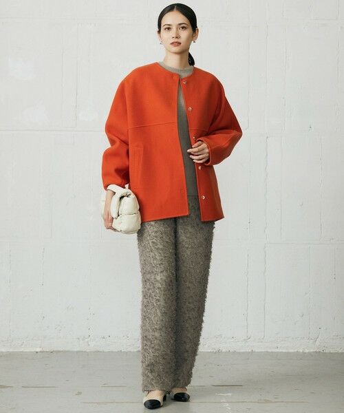 L size ONWARD(大きいサイズ) / エルサイズオンワード ニット・セーター | 【SHIHOさん着用】ヘアリーフォックスプルオーバー ニット | 詳細15