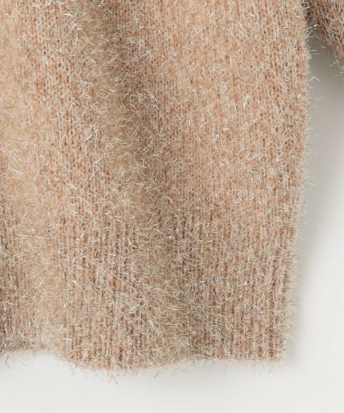 L size ONWARD(大きいサイズ) / エルサイズオンワード ニット・セーター | 【カタログ掲載】フェザーラメプルオーバー ニット | 詳細7