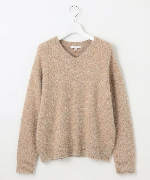 L size ONWARD(大きいサイズ) / エルサイズオンワード ニット・セーター | 【カタログ掲載】フェザーラメプルオーバー ニット | 詳細4