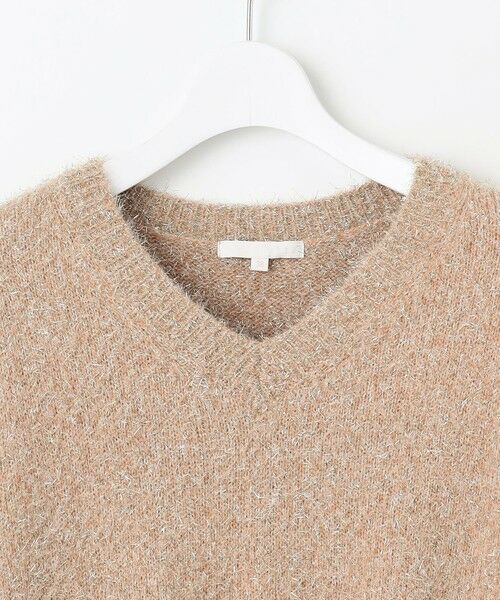 L size ONWARD(大きいサイズ) / エルサイズオンワード ニット・セーター | 【カタログ掲載】フェザーラメプルオーバー ニット | 詳細5