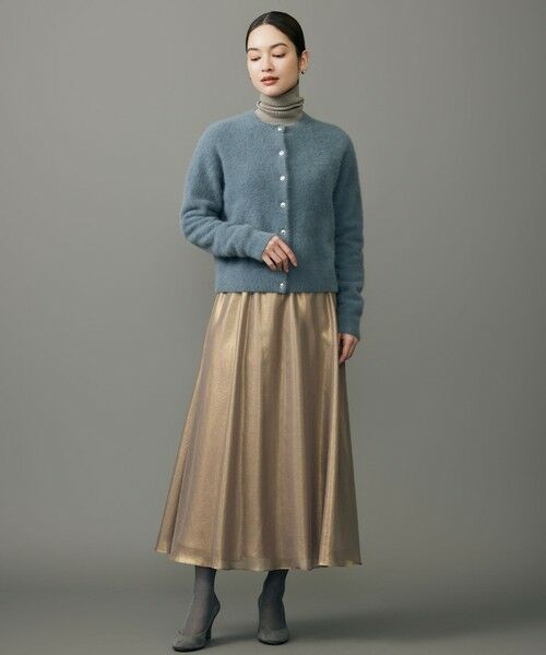 L size ONWARD(大きいサイズ) / エルサイズオンワード ニット・セーター | 【SHIHOさん着用】ウールシルクミックスインナー ニット | 詳細2