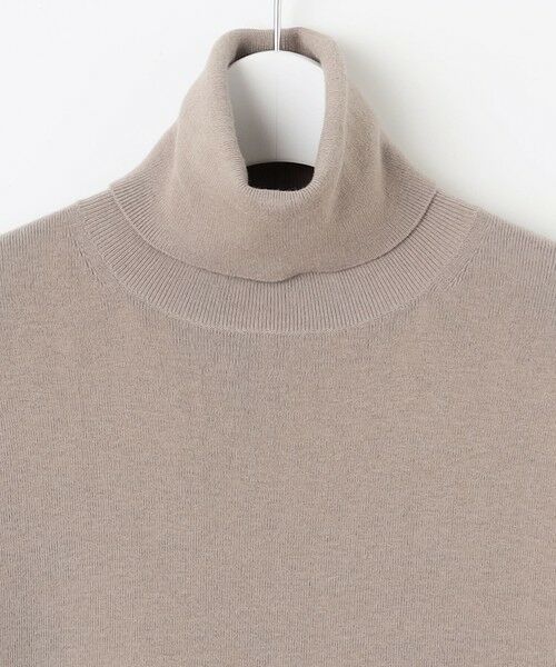 L size ONWARD(大きいサイズ) / エルサイズオンワード ニット・セーター | 【SHIHOさん着用】ウールシルクミックスインナー ニット | 詳細3