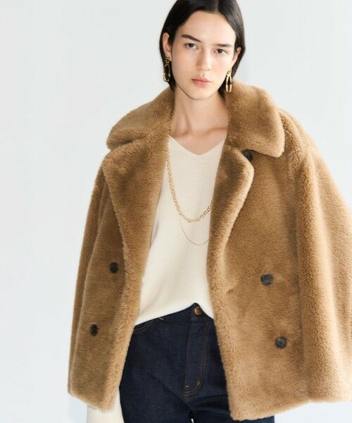 L size ONWARD(大きいサイズ) / エルサイズオンワード ニット・セーター | 【見上愛さんコラボカラー/VERY掲載】カシミヤブレンド Vネック ニット | 詳細15