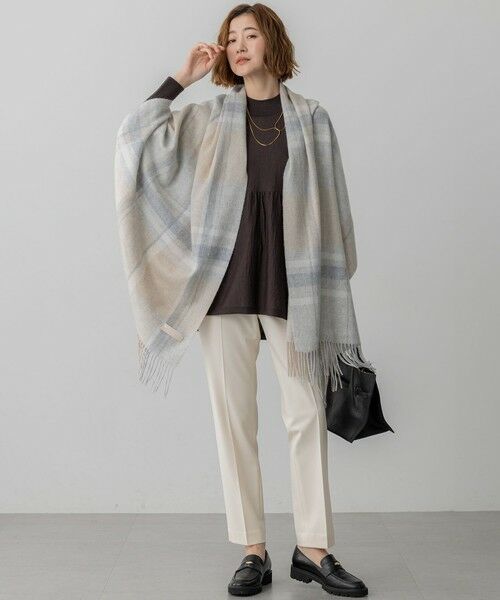 L size ONWARD(大きいサイズ) / エルサイズオンワード ニット・セーター | 【洗える】ウールギャザー ドルマンスリーブ ニット | 詳細6