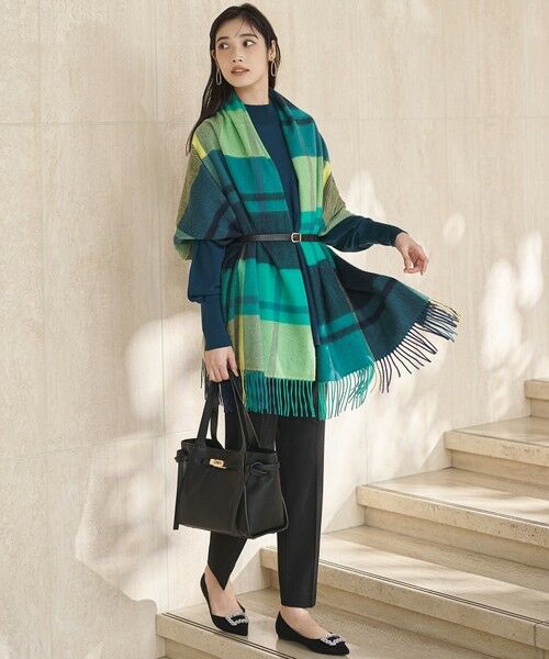 L size ONWARD(大きいサイズ) / エルサイズオンワード ニット・セーター | 【洗える】ウールギャザー ドルマンスリーブ ニット | 詳細8