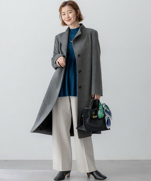 L size ONWARD(大きいサイズ) / エルサイズオンワード ニット・セーター | 【洗える】ウールギャザー ドルマンスリーブ ニット | 詳細11