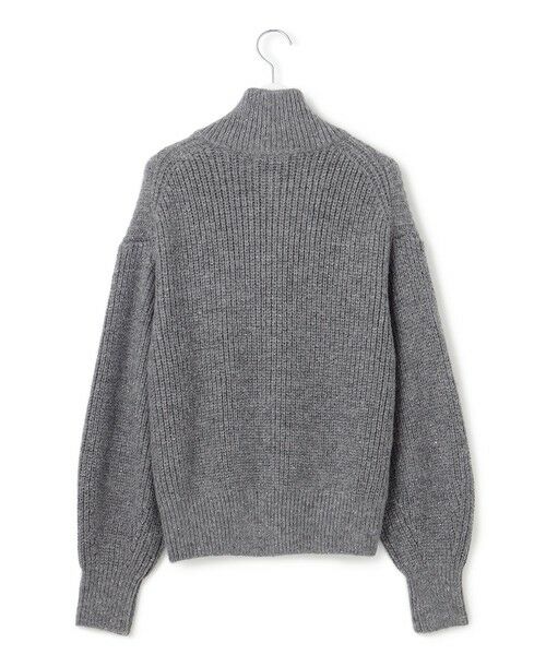 L size ONWARD(大きいサイズ) / エルサイズオンワード ブルゾン | 【洗える】スパンコールバルキー ダブルジップ ニットブルゾン | 詳細11