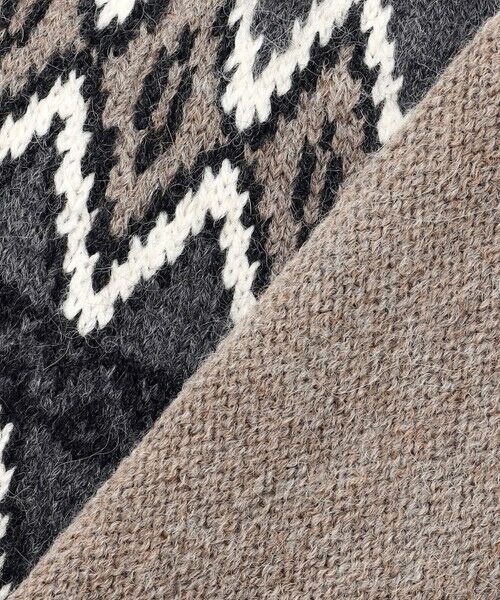 L size ONWARD(大きいサイズ) / エルサイズオンワード ニット・セーター | 【洗える】ジャガード クルーネック ニット | 詳細18
