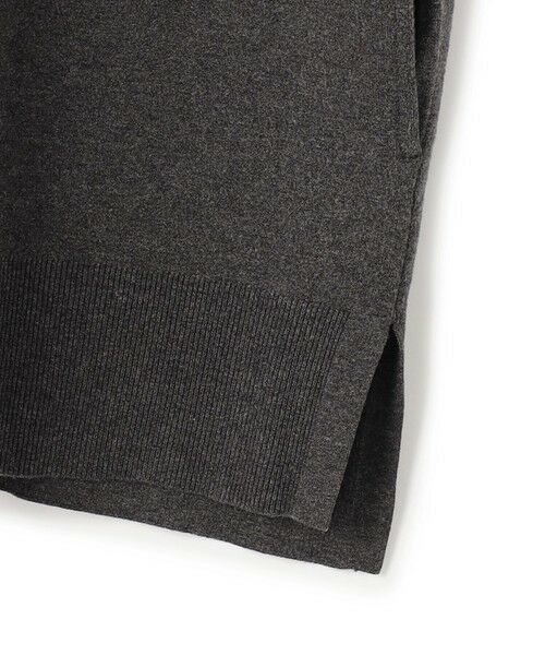 L size ONWARD(大きいサイズ) / エルサイズオンワード パーカー | 【Lサイズ限定/洗える】ヴィスコースストレッチ ニット パーカー | 詳細11