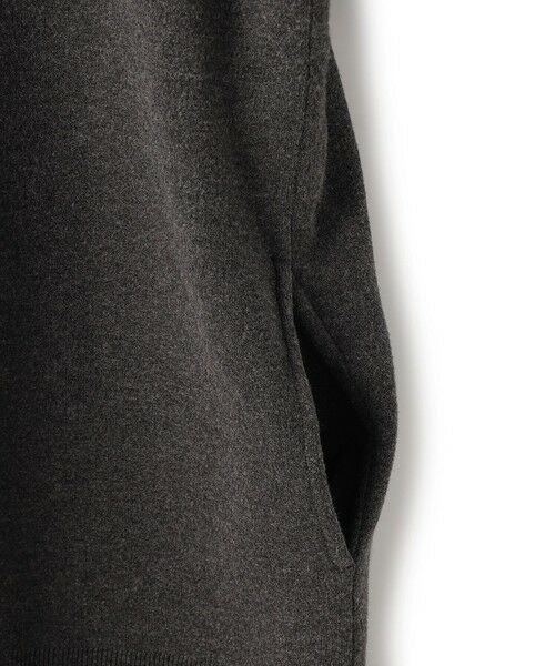 L size ONWARD(大きいサイズ) / エルサイズオンワード パーカー | 【Lサイズ限定/洗える】ヴィスコースストレッチ ニット パーカー | 詳細12