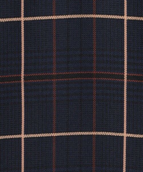 L size ONWARD(大きいサイズ) / エルサイズオンワード ミニ丈・ひざ丈ワンピース | サイロチェック ストライプ ワンピース | 詳細18