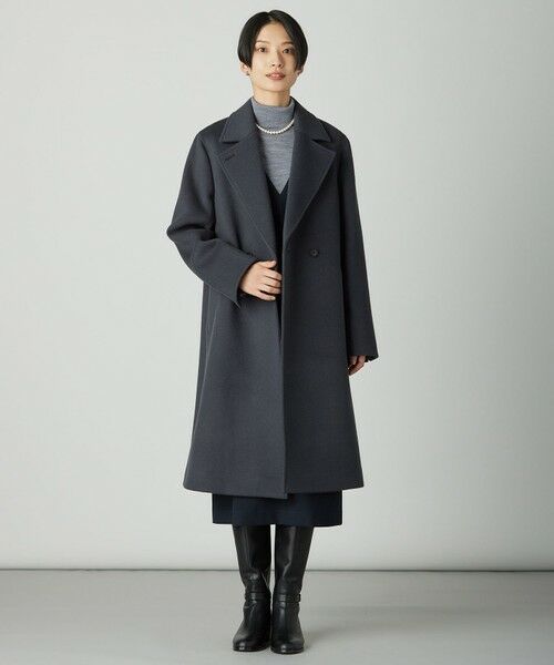 L size ONWARD(大きいサイズ) / エルサイズオンワード ロング・マキシ丈スカート | ツムギートflannel ジャンパースカート | 詳細15