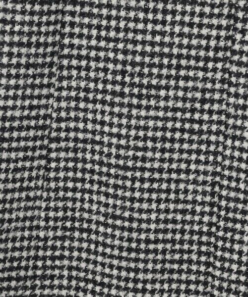 L size ONWARD(大きいサイズ) / エルサイズオンワード ロング・マキシ丈スカート | ウールシルク ハウンドトゥース ジャンパースカート | 詳細14