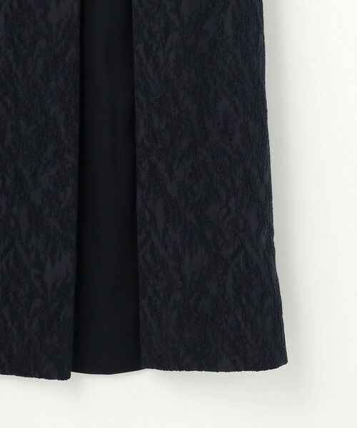 L size ONWARD(大きいサイズ) / エルサイズオンワード ドレス | ボタニカルジャガード ワンピース | 詳細9